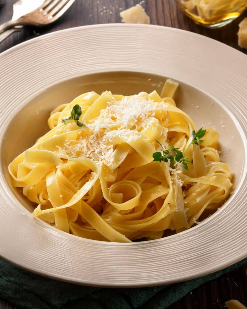 Recept- Tagliatelle met Truffelboter en Parmezaan