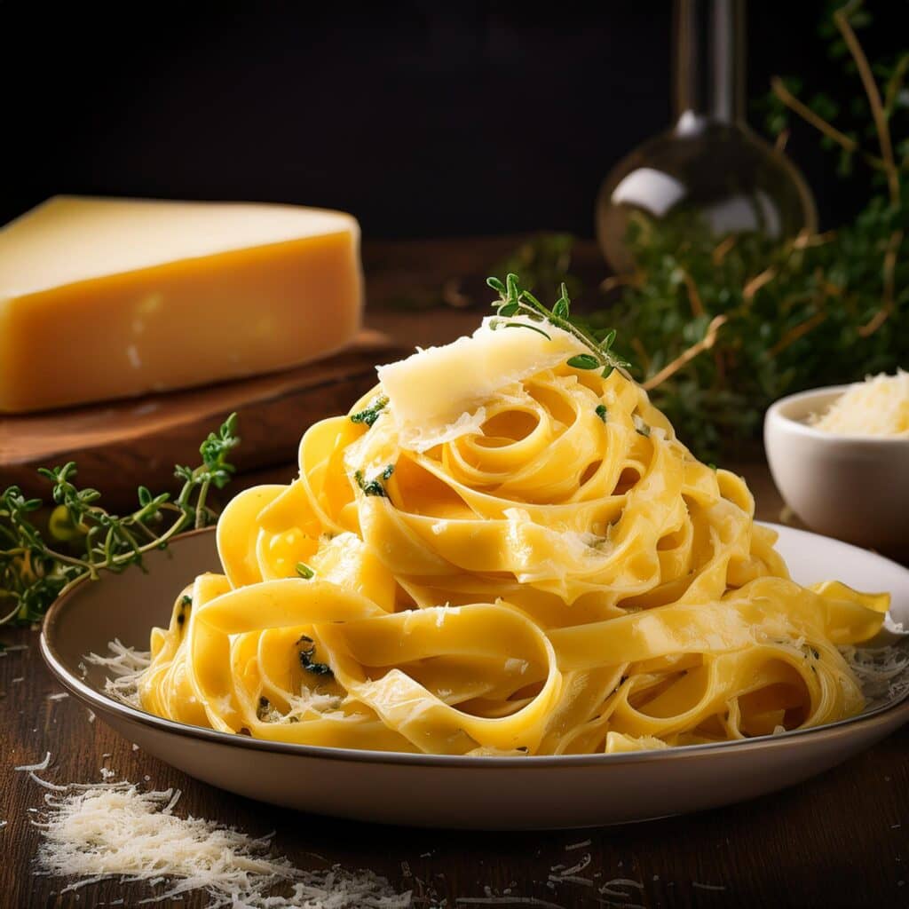 Recept- Tagliatelle met Truffelboter en Parmezaan